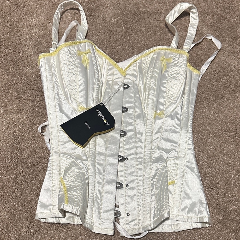 Corset Story Satin Corset Top